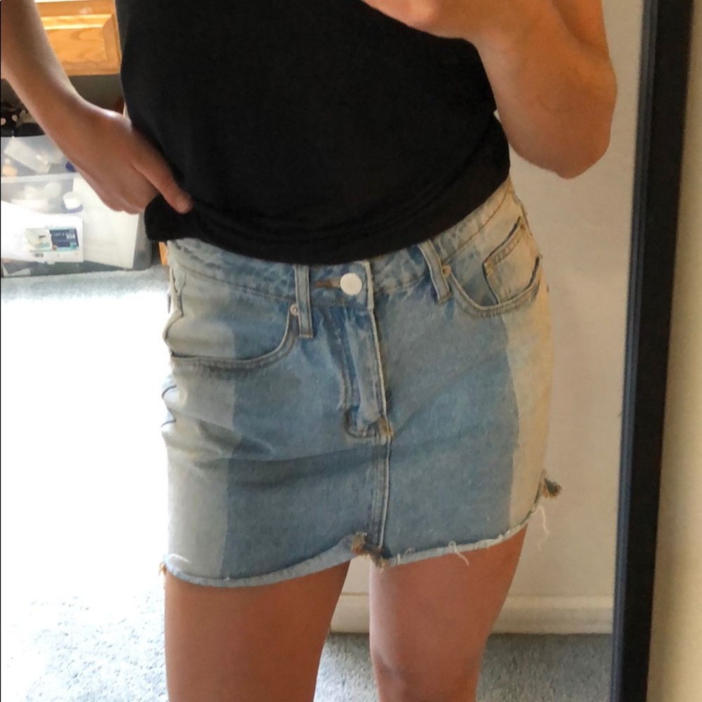 Jean skirt